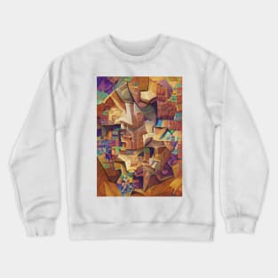 Fractal Cubism Crewneck Sweatshirt
